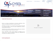 Tablet Screenshot of cysol.net